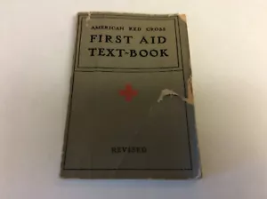 Vintage American Red Cross First Aid Text-Book Revised 1940 Illustrated - Picture 1 of 7