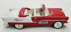 1955 Chevy Convertible Sentry Hardware Bank 1:25 Die Cast Liberty Classic Car - Picture 1 of 12