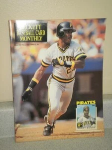 BECKETT BASEBALL CARD MONTHLY MAGAZINE- NOV. 1990 #68- BARRY BONDS- EXC- L182 - Picture 1 of 1