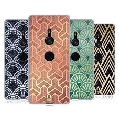 FUNDA HEAD CASE DESIGNS PATRONES ART DECO TEXTURIZADOS GEL SUAVE PARA TELÉFONOS SONY 1 Foto 1 de 4