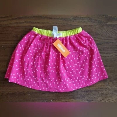 NUEVO GYMBOREE Niñas 6 Falda Rosa y Amarillo Foto 1 de 4