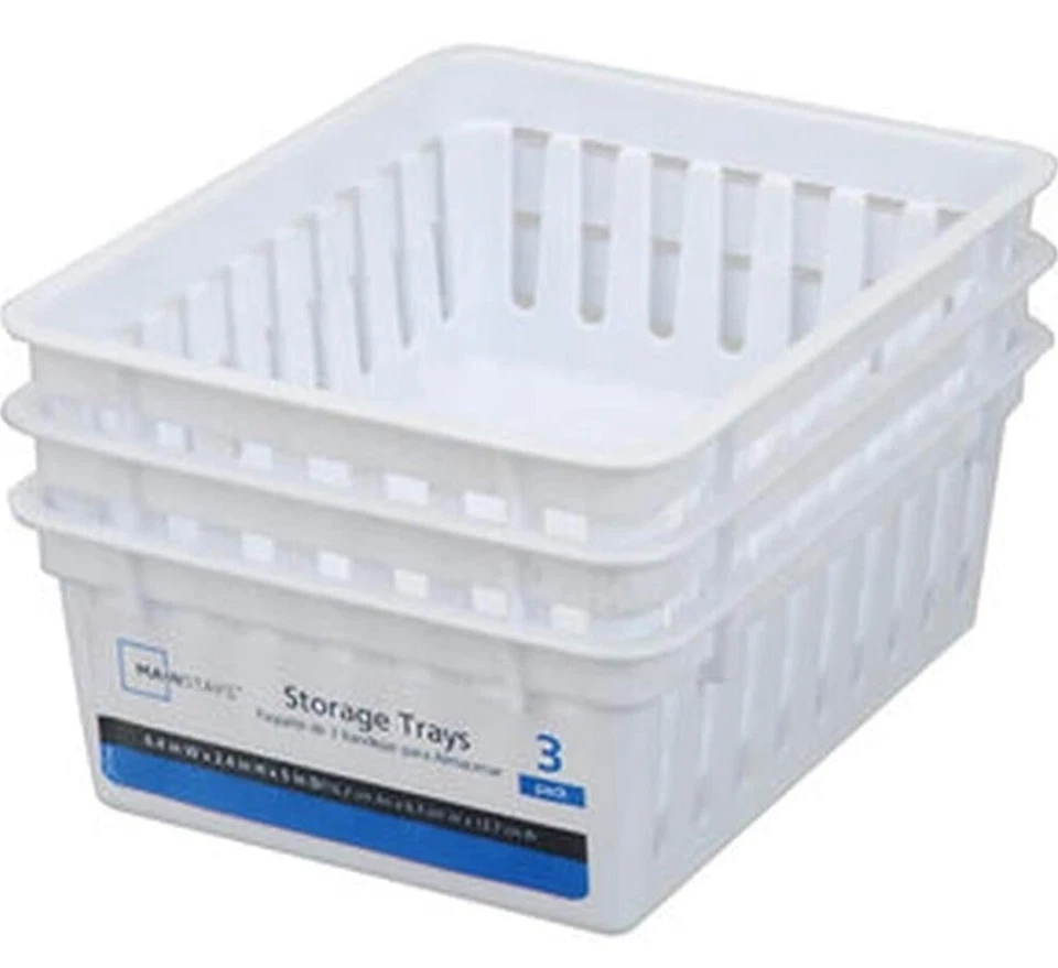 Small Plastic Storage Bins (6.4” W x 5” L x 2.4” H) - 9 bins- $0 Shipping Fee - Image 1 of 1