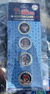 ALEC BOHM BRYCE HARPER TREA TURNER Philadelphia Phillies Allstar Game Pins 150 - Picture 1 of 1