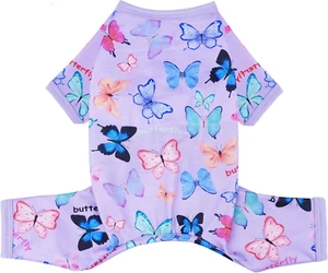 Dog Pajamas Spring Summer Dog Clothes for Small Medium Dogs Girl Boy Cute Soft P - Picture 1 of 12