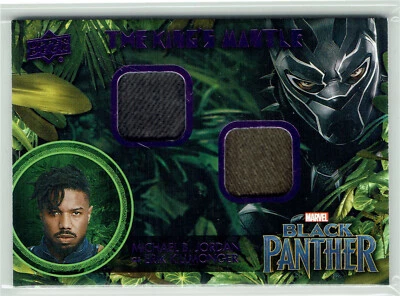 Black Panther Marvel Costume Card KM-EK Michael B.Jordan as Erik Killmonger - Image 1 of 4