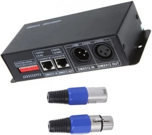 3CH DC12-24V RGBW DMX 512 Decoder LED Controller RGB LED DMX512 Decoder DMX512 - Picture 1 of 8