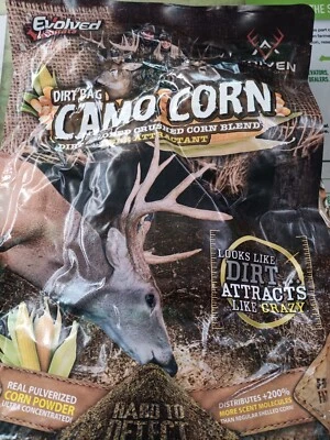 Evolved Habitats Dirt Bag Camo Corn, 5 lb, EVL-EVO20725 Hunting - Game Feeders - Image 1 of 2