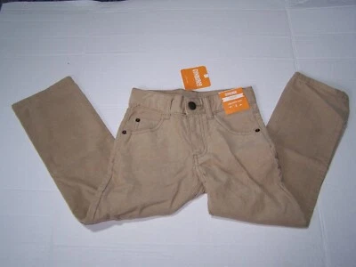 Pantalones Gymboree Niños Pana Cintura Ajustable Recto Bronceado Talla 5 Nuevos con Etiquetas Foto 1 de 2