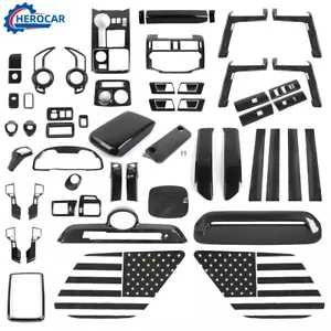 Kit de bisel de cubierta de decoración de panel de tablero interior de fibra de carbono para 4Runner 2010+ accesos - Imagen 1 de 346