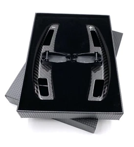 Real Carbon DSG Replacement Shift Paddles For AMG C63 E63 Etc 14-20 - Picture 1 of 8