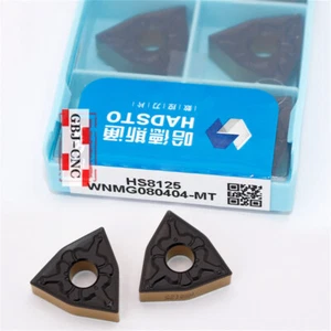 HADSTO WNMG080404-TM 080408-TM 080412-TM HS8125 WNMG431 2 3 For HRC20-35 Steel - Picture 1 of 4