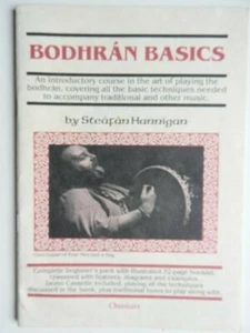 Bodhran Basics - Steafan Hannigan libro de curso introductorio PB - Imagen 1 de 3