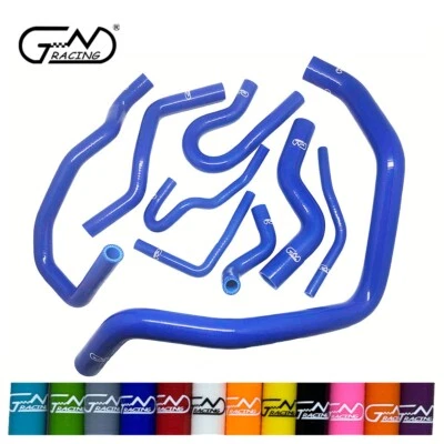 Fit 92-00 Honda Civic D15 D16 1.6L SOHC EG EK Silicone Radiator Coolant Hose Kit - Image 1 of 4