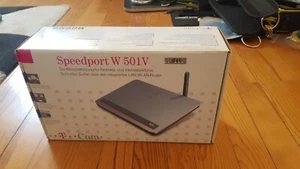 LAN / WLAN Telekom Router Speedport W 501V unbenutzt in OVP - Bild 1 von 3