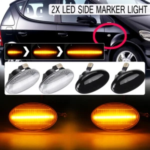Dynamic LED Side Repeater Indicator Light For Mercedes Smart W450 Vito W639 W447 - Picture 1 of 10