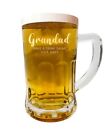 Beer Tankard, beer glass with handle, personalised, add name and initals
