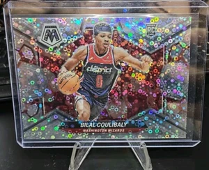 2023-24 Mosaic BILAL COULIBALY RC Silver Disco Prizm Fast Break Variation SSP - Bild 1 von 2