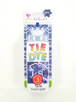 Create Basics Tie Dye Shirt Kit Make 3 Projects 9pc Kit Blue - Image 1 of 4