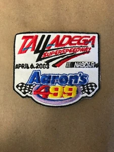 Talladega Super Speedway 499 2003 de colección parche bordado cosido insignia NASCAR - Imagen 1 de 4