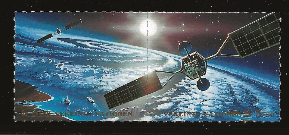 UN Scott #Vienna 257-58, Pair 1999 Complete FVF MNH - Image 1 of 1