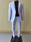 1/6 Scale Gentleman White Suit Set for 12" Male Narrow Figure Body