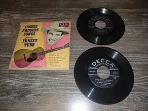 JIMMIE RODGERS SONGS sung by ERNEST TUBB 1953 - Picture 1 of 4