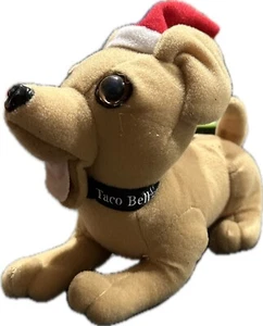Vintage Applause Yo Quiero Taco Bell Chihuahua Dog 6” Christmas Plush No Sound - Picture 1 of 7