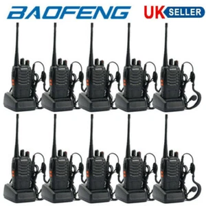 Baofeng BF-888S 400-470MHz Two-way Radio Walkie Talkie 1500mAh Long Range Lot - Picture 1 of 19