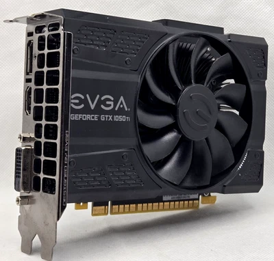Tarjeta de gráficos EVGA Nvidia GeForce GTX 1050 Ti 4 GB 04G-P4-6253-KR - Probada Foto 1 de 4