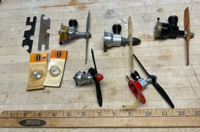 Lot Of 5 Cox  Small Airplane Engines - Image 1 of 4