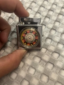 1950s SPARKING Monte Carlo Roulette Wheel Lighter - Picture 1 of 5