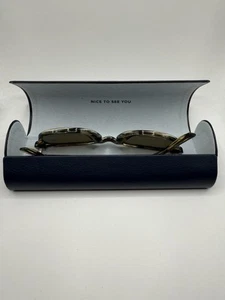USED EYEGLASSES Warby Parker Percy M 256 FOR FRAMES ONLY Condition 9/10 w/CASE - Picture 1 of 16