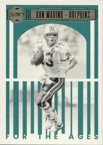 Dan Marino - 2023 Panini Legacy Football - For the Ages #FTA-11 - Bild 1 von 2
