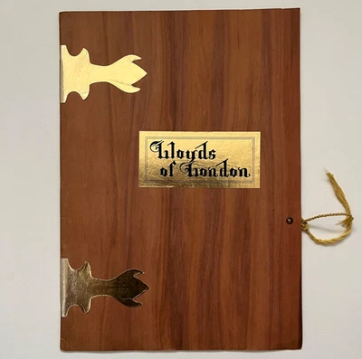 Lloyds of London Tyrone Power  Lavish Movie Program - Vintage 1936 - Image 1 of 4