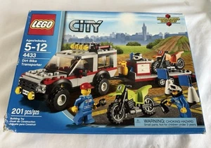 Lego City 4433 Dirt Bike Transporter Retired Sealed NEW With Minor Box Damage - Picture 1 of 6