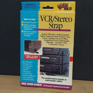 Quake Hold 4173 Home Electronic Stereo Strap Safety St No 4173 Ready America NEW - Picture 1 of 3