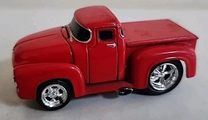 2001 Funline Muscle Machines ‘56 Ford Motor Company Red Pickup Truck - Picture 1 of 5