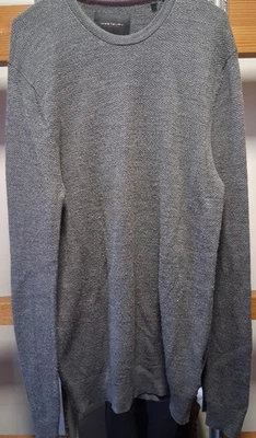 leichter Merino-Wollpullover von Westbury by C&A,Gr.M,grau/khaki - Bild 1 von 4