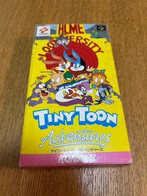 Nintendo SFC Tiny Toon Adventures Super Famicom SNES Used Japan KONAMI Adventure - Image 1 of 4