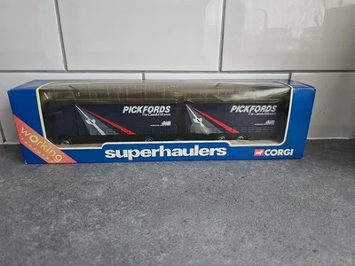 CORGI SUPERHAULERS - DAF 95' & CLOSE COUPLE TRAILER - PICKFORDS - BOXED. - Image 1 of 4