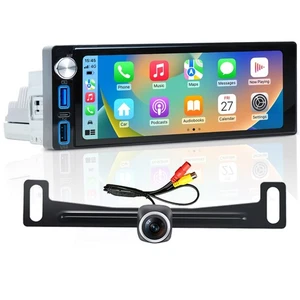 6,9 Zoll Single DIN Touchscreen Autoradio - Android 13 2GB+64GB Typ-C&USB S... - Bild 1 von 7