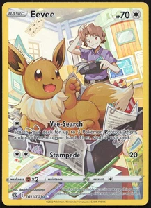 Carte Pokémon Eevee TG11/TG30 Star Étincelantes Anglais - Picture 1 of 2