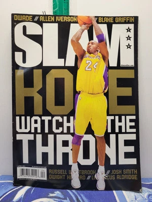 Kobe Bryant “Black Mamba” Nike Ad SLAM Basketball Magazine - Watch The Throne - Image 1 of 2