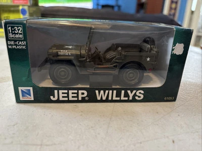 Jeep Willys Modern Armor 1:32 Diecast Newray - New In Box - Image 1 of 4