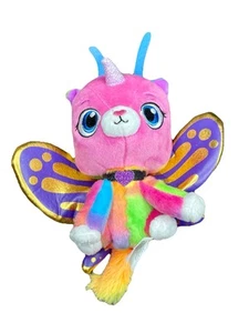 Rainbow Butterfly Unicorn Kitty Fabulous Felicity Huggable Plush Toy Stuffed Ani - Picture 1 of 3