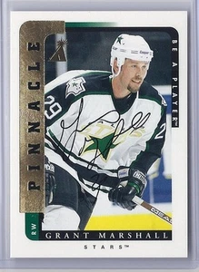 1996-97 BE A PLAYER GRANT MARSHALL PINNACLE AUTO BAP SIGNATURE #146 STARS - Picture 1 of 1
