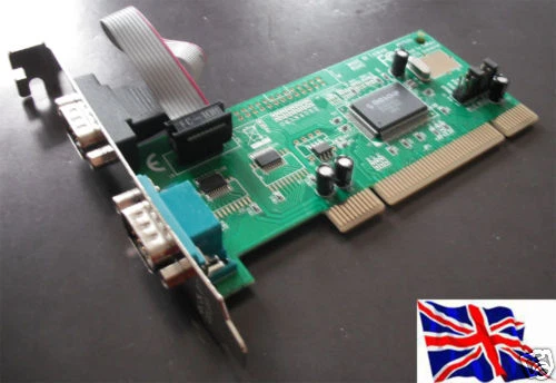 RS-232  2 port  Serial PCI Card  Mochip 9835 - Image 1 of 1