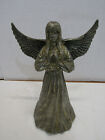 A OLD ANGEL CANDLE HOLDER SILVERPLATE INTERNATIONAL SILVER CO. CHRISTMAS HOLIDAY