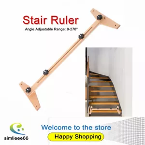 Log Treppe Tritt Messgerät Vorlage Messlineal verstellbar 30" bis 49" Länge - Bild 1 von 12