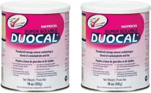 2 X Duocal - Super Soluble Duocal (400g), Children, energy drink powder (800g) - Picture 1 of 1